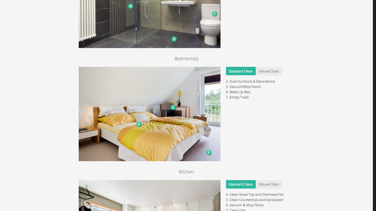 Maids Easy Screenshot - Services